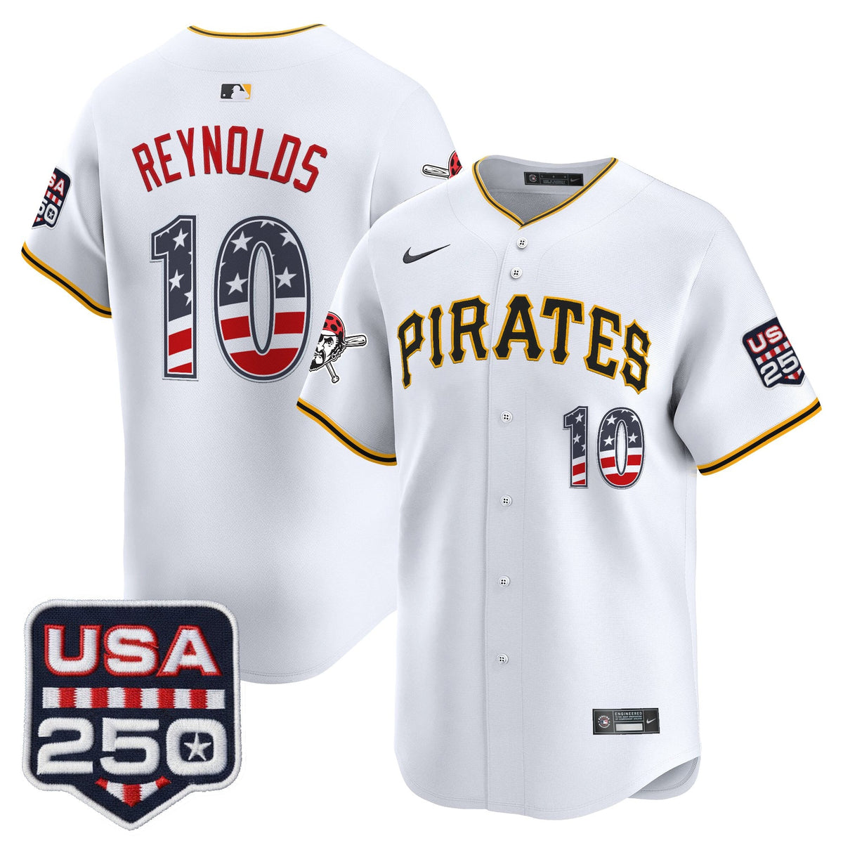 PIT USA 250 Fourth of July Vapor Premier Limited Jersey - Stitched