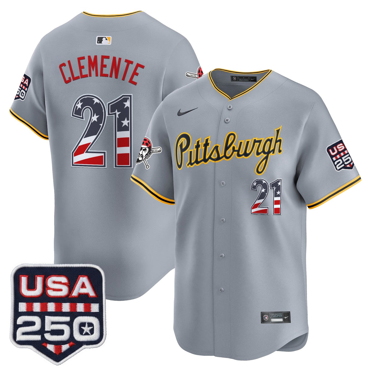 PIT USA 250 Fourth of July Vapor Premier Limited Jersey - Stitched