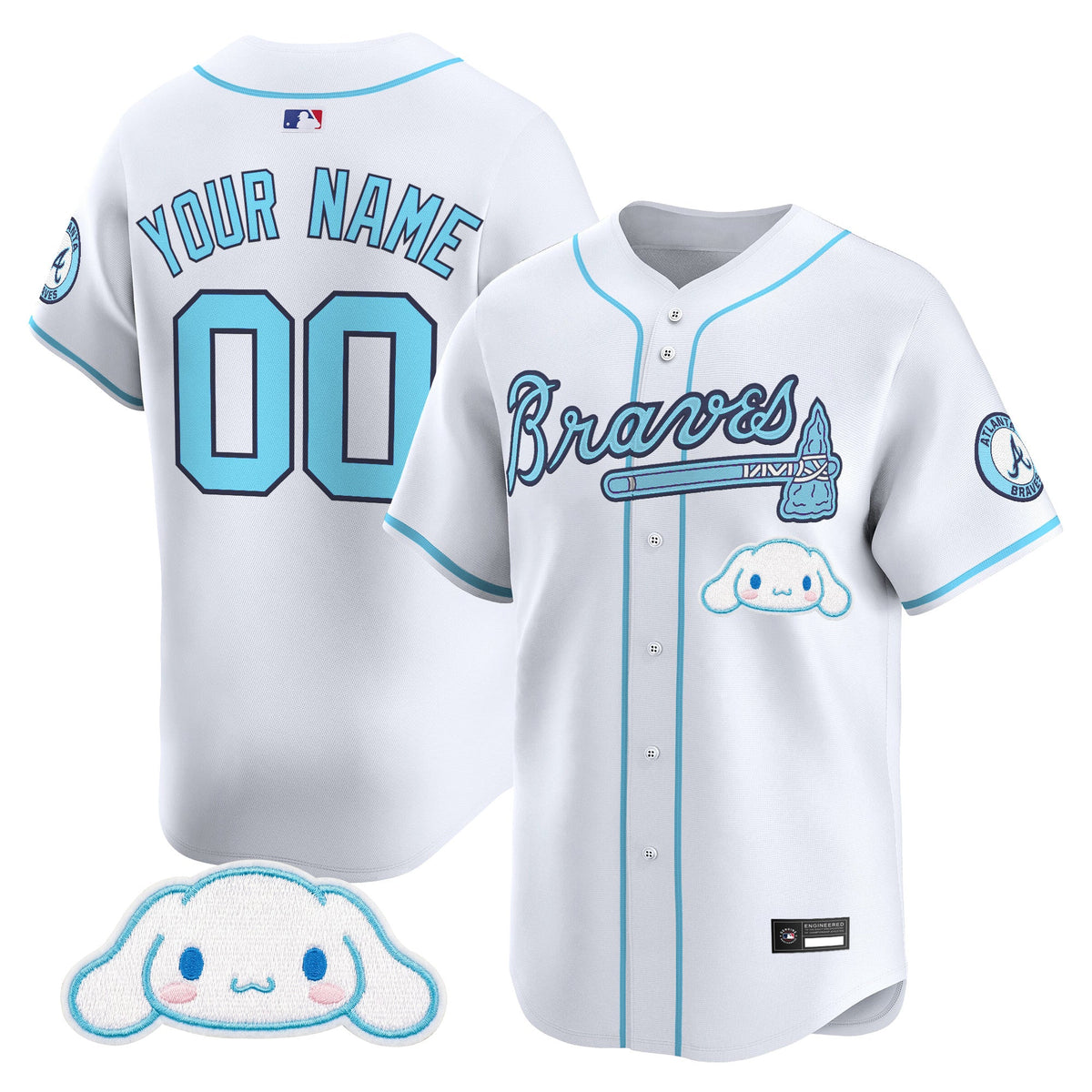 ATL x Sanrio Friends Vapor Premier Limited Custom Jersey - Stitched