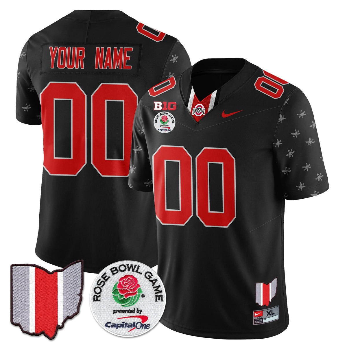 OSB 2024 Rose Bowl Vapor Limited Custom Jersey