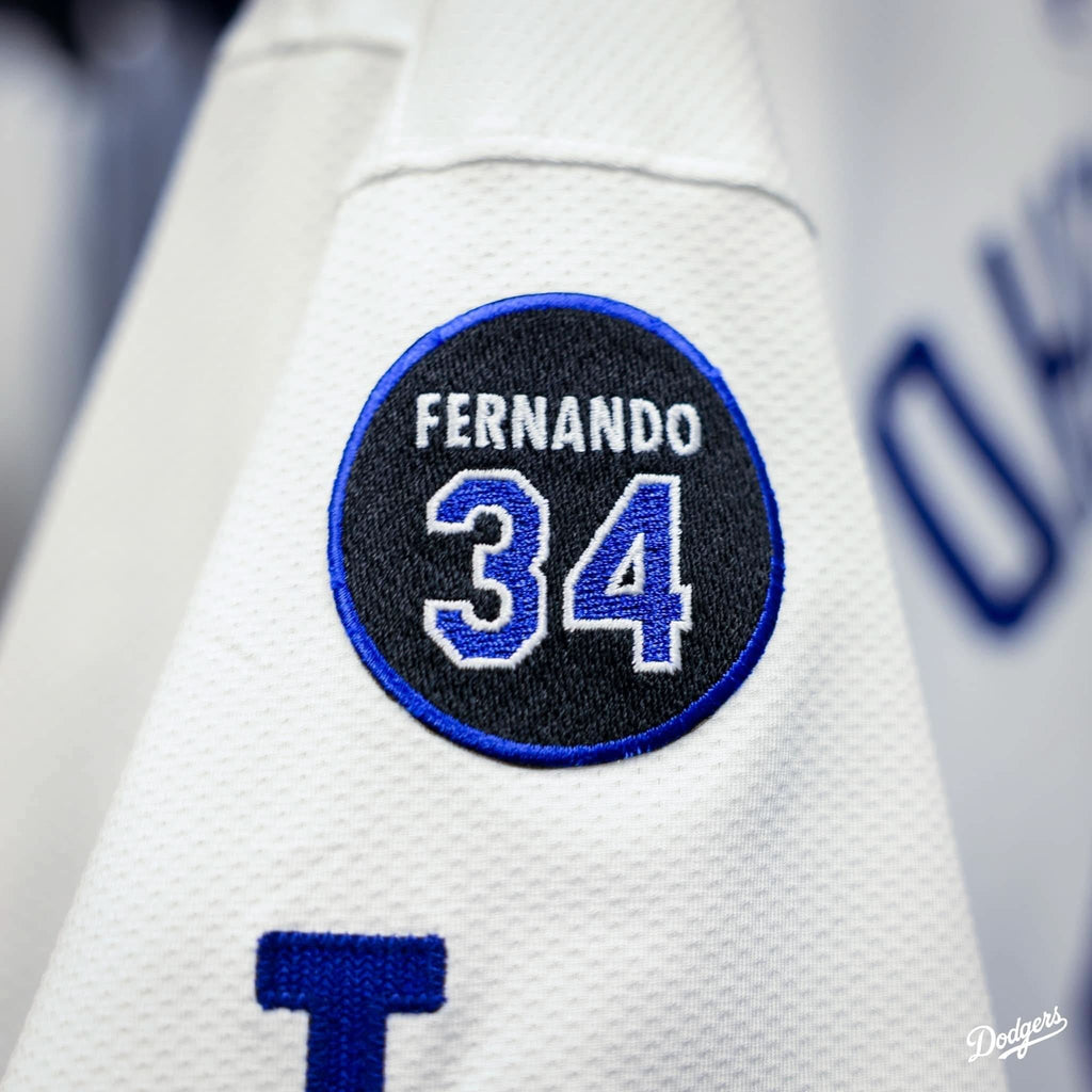 LAD Fernando Valenzuela Memorial Custom Jersey - Stitched