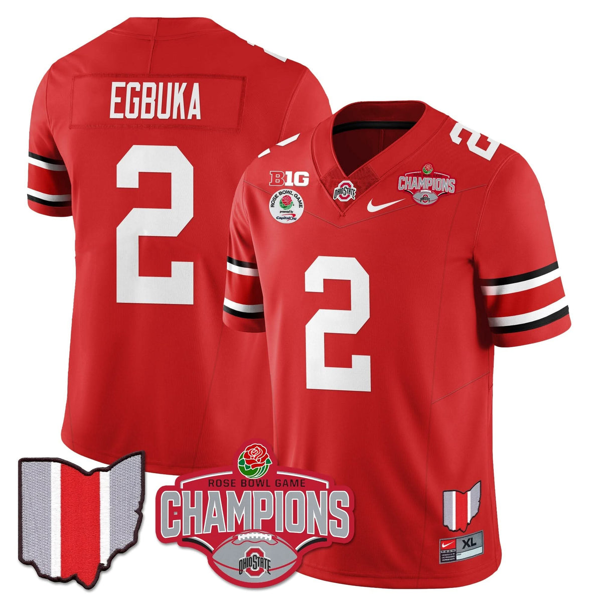OSB 2024 Rose Bowl Champions Jersey