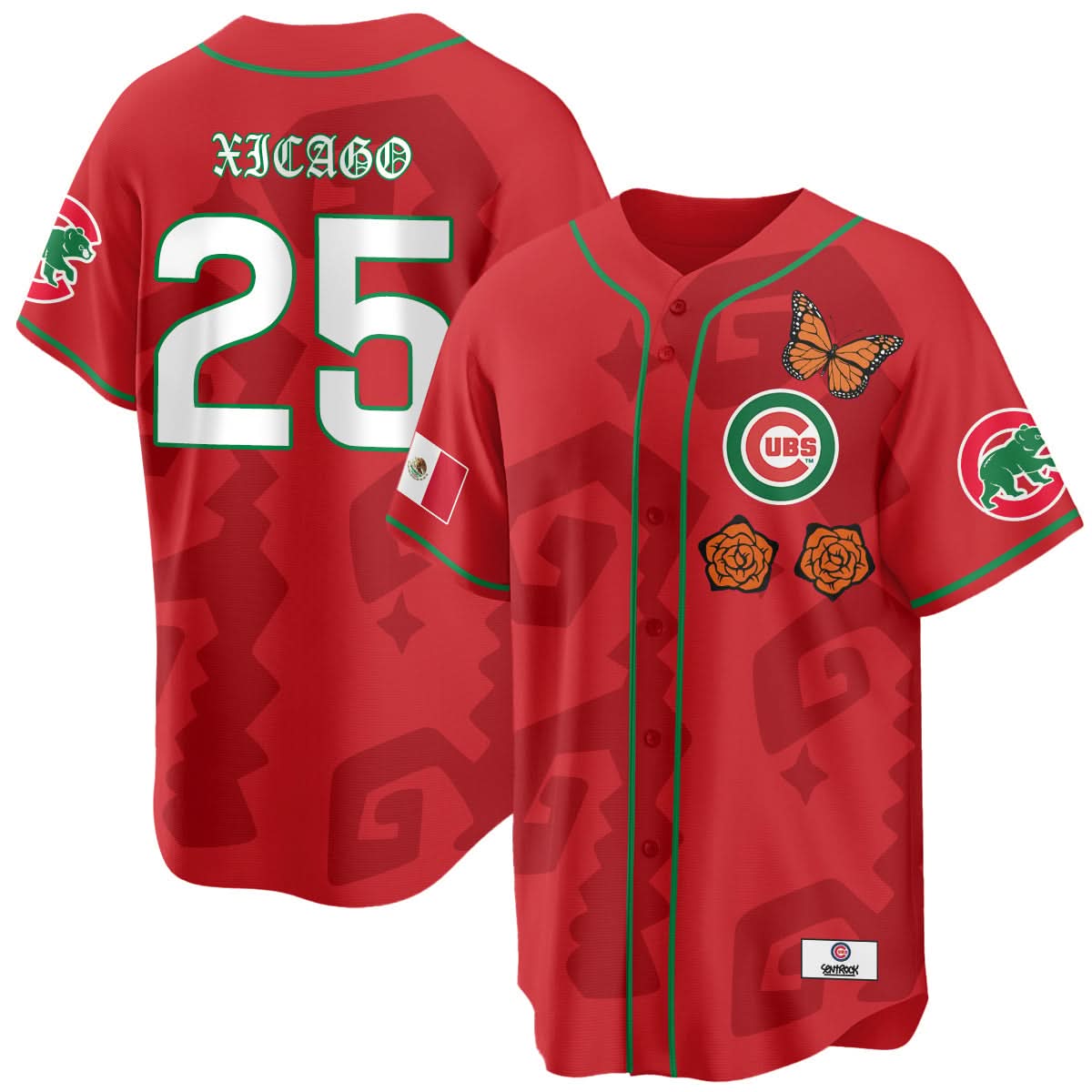 CC "Xicago" Mexican Heritage Jersey - Stitched