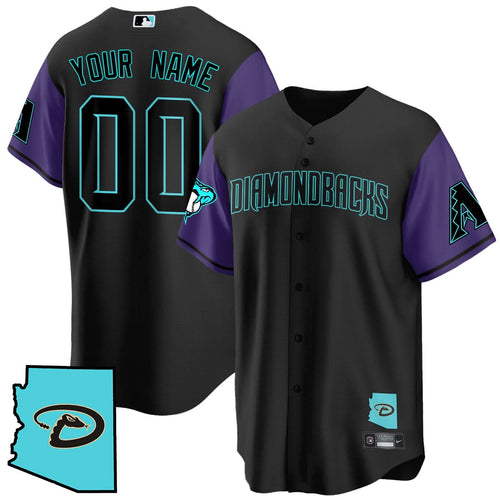 AD Black Alternate Limited Custom Jersey - Stitched