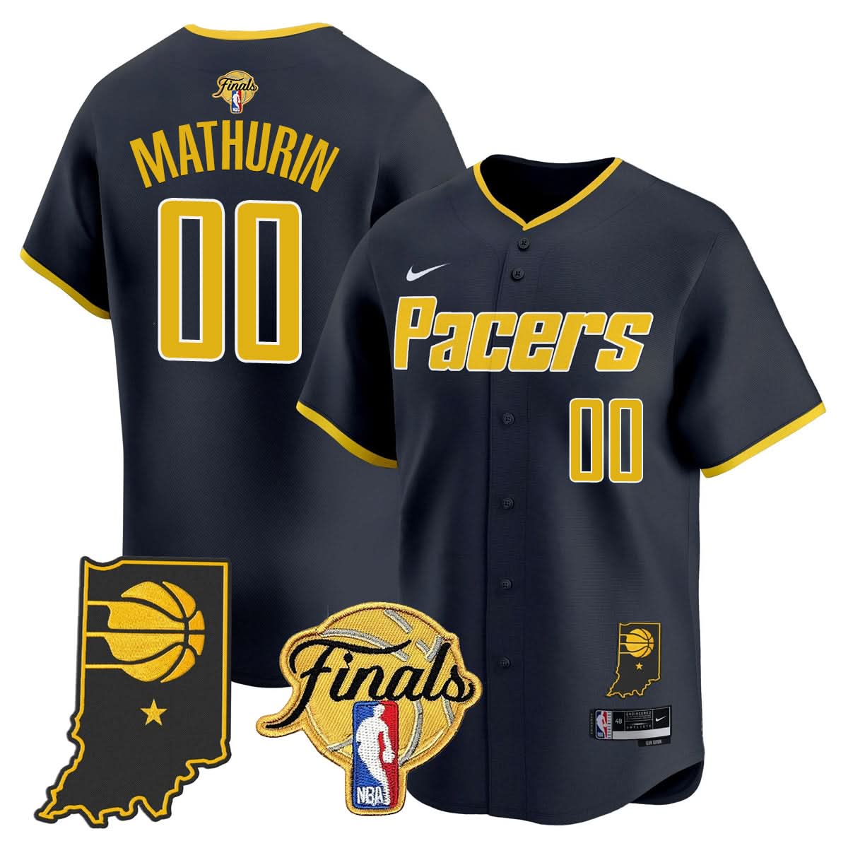 IP 2025 Finals Vapor Baseball Jersey N3 - Stitched