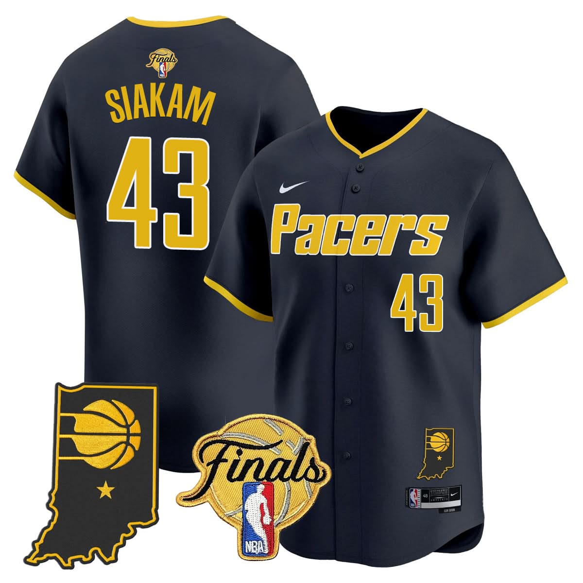 IP 2025 Finals Vapor Baseball Jersey N3 - Stitched