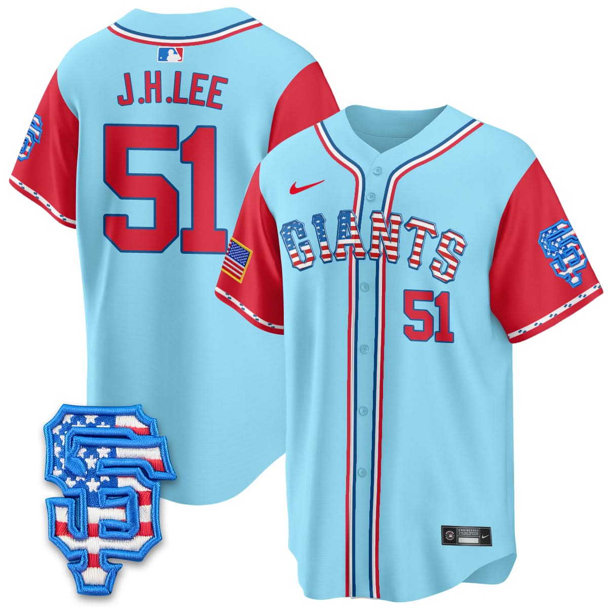 SFG 2025 Fourth of July Jersey - Stitched