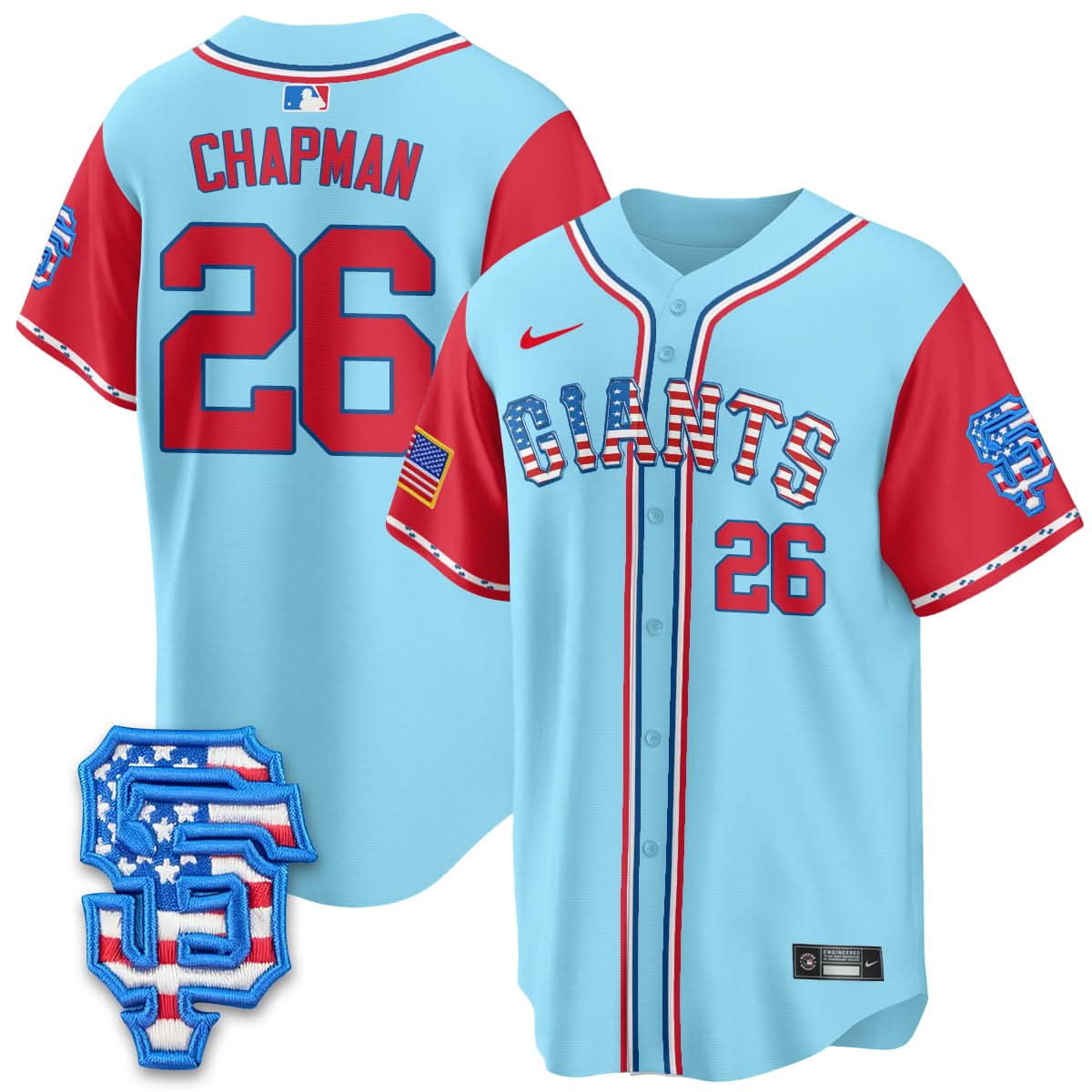 SFG 2025 Fourth of July Jersey - Stitched