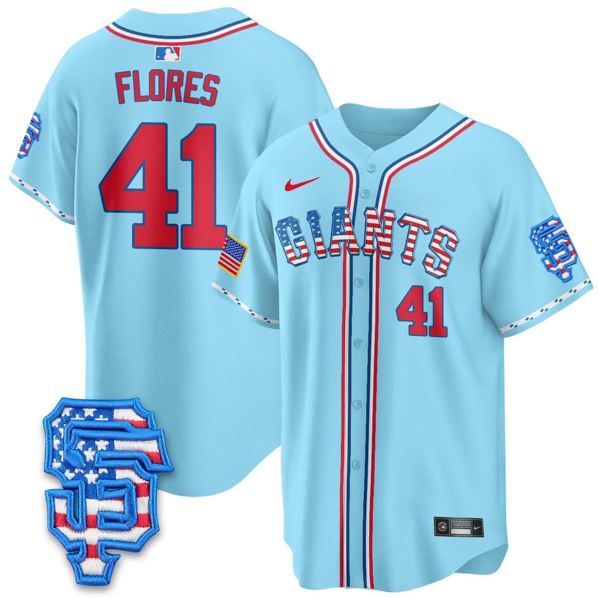 SFG 2025 Fourth of July Jersey - Stitched