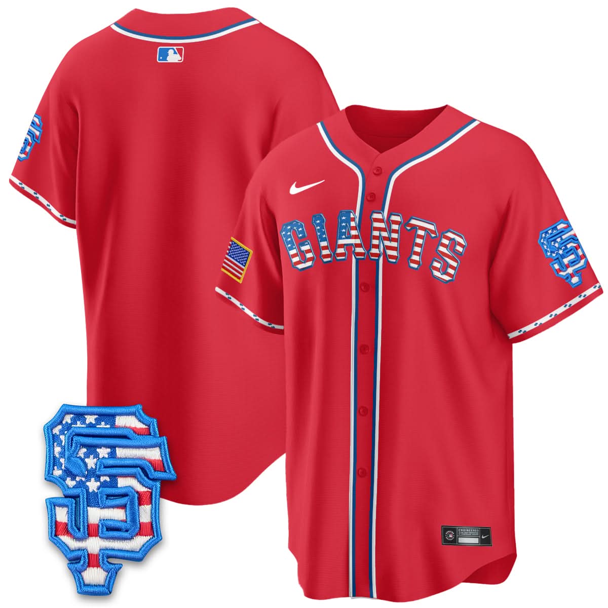 SFG 2025 Fourth of July Jersey - Stitched