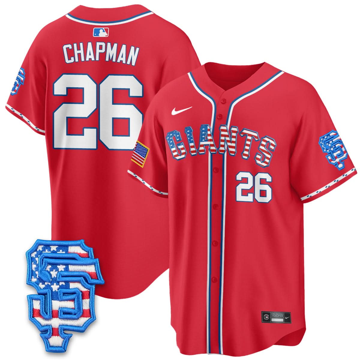 SFG 2025 Fourth of July Jersey - Stitched