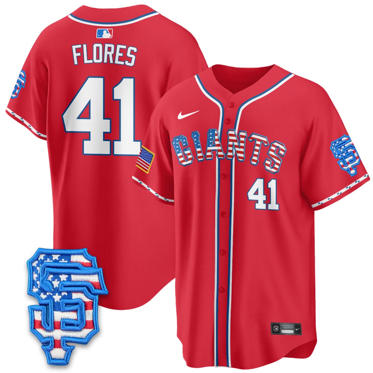 SFG 2025 Fourth of July Jersey - Stitched