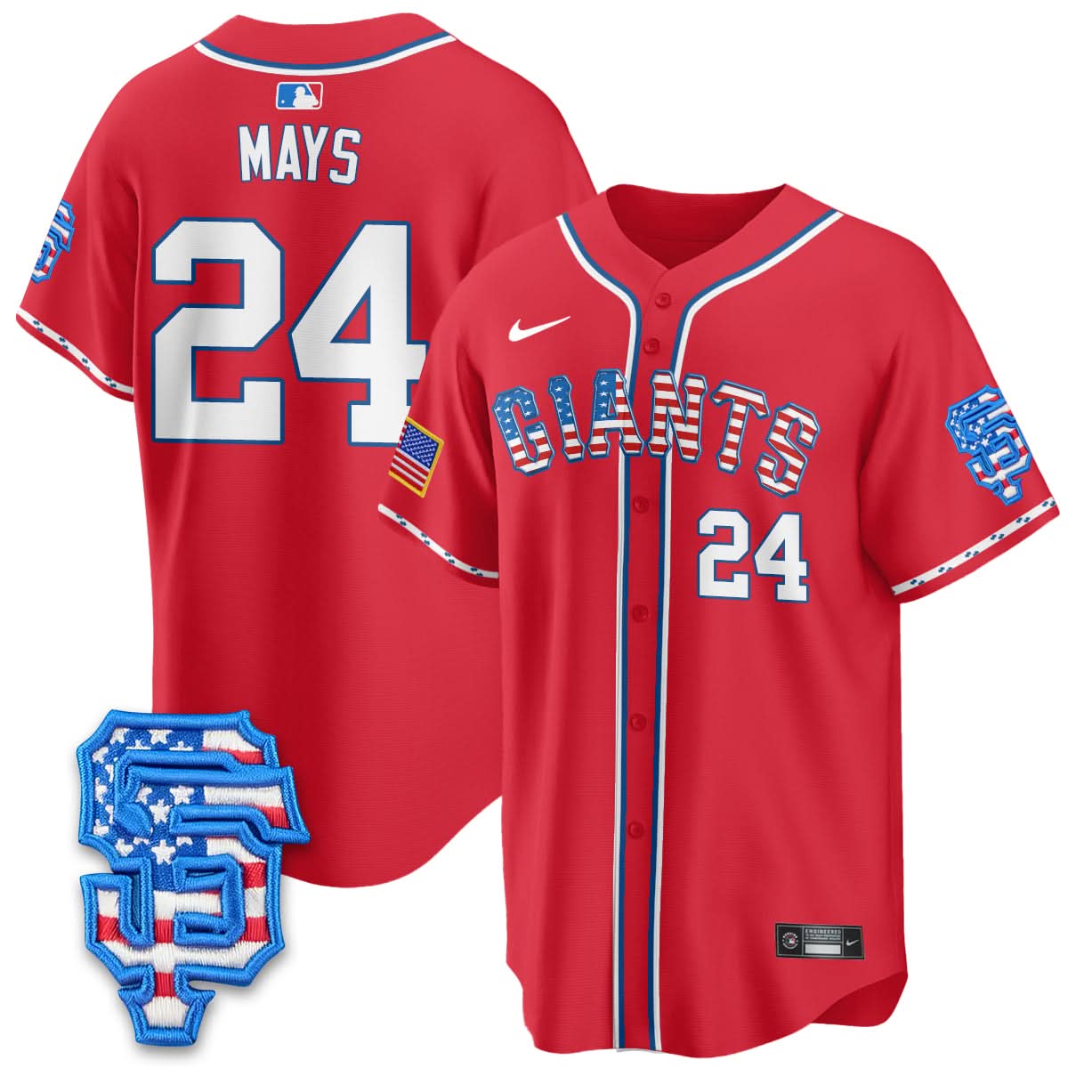 SFG 2025 Fourth of July Jersey - Stitched