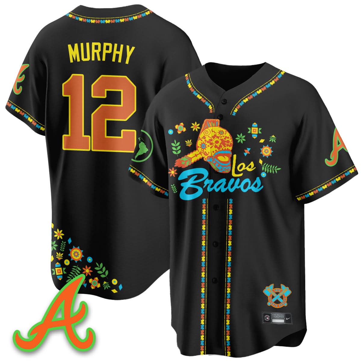 AB 2025 "Los Bravos" Jersey V2 - Stitched
