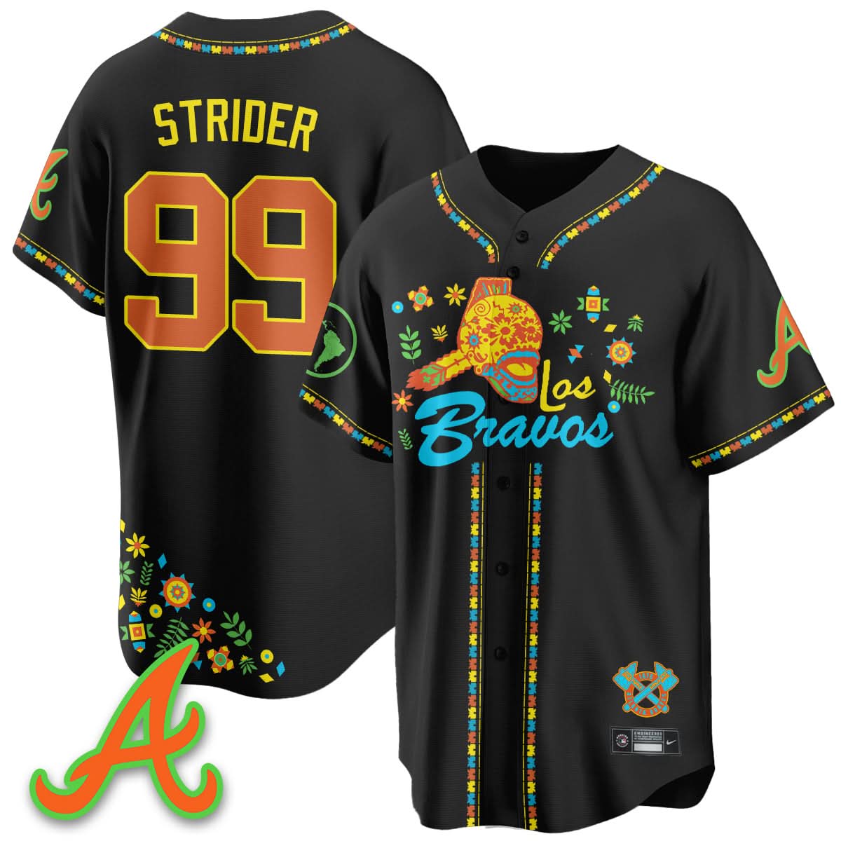 AB 2025 "Los Bravos" Jersey V2 - Stitched
