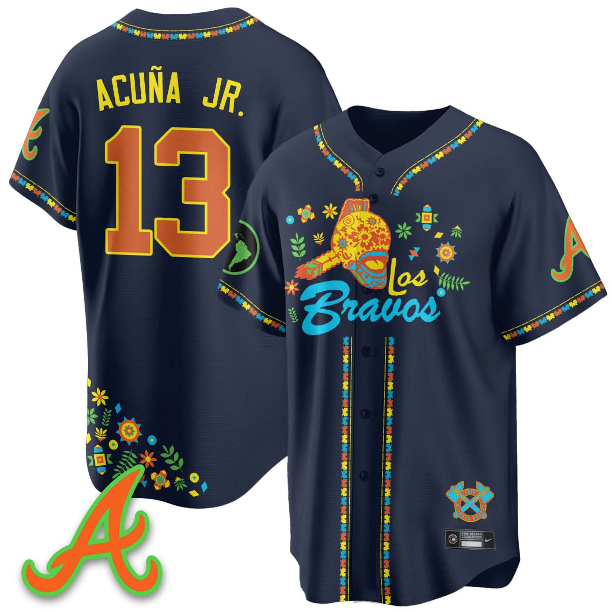 AB 2025 "Los Bravos" Jersey V2 - Stitched