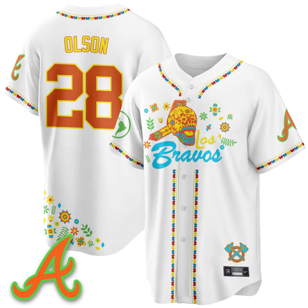 AB 2025 "Los Bravos" Jersey V2 - Stitched
