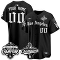 Custom LAD 2025 World Series Champions Vapor Premier Limited Jersey - LA Gothic Edition - Stitched