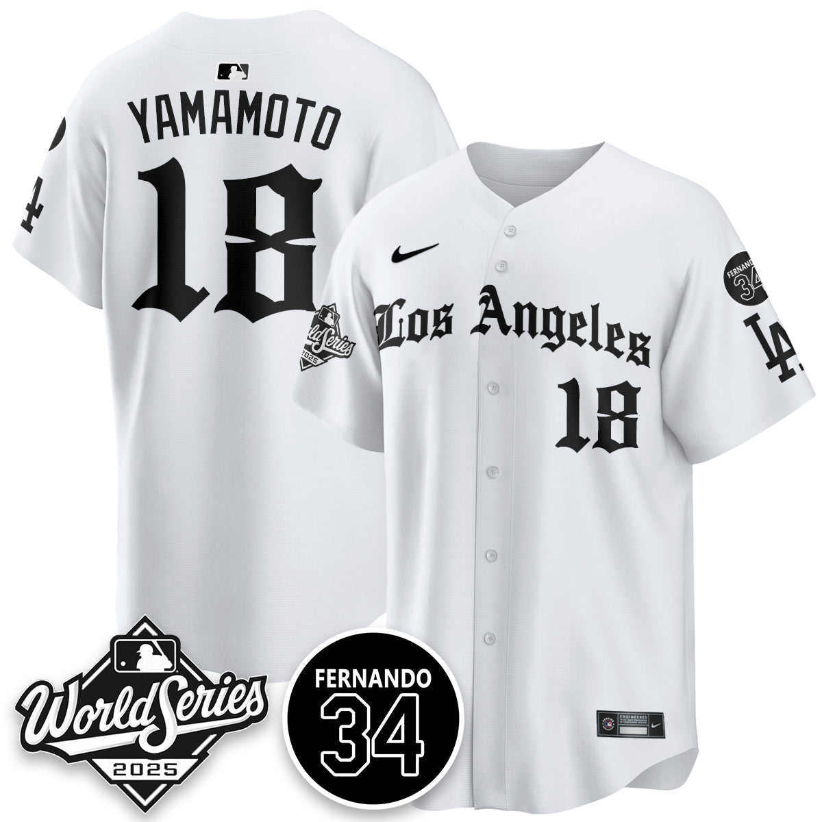 LAD 2025 Gothic NL Champions Jersey - Stitched