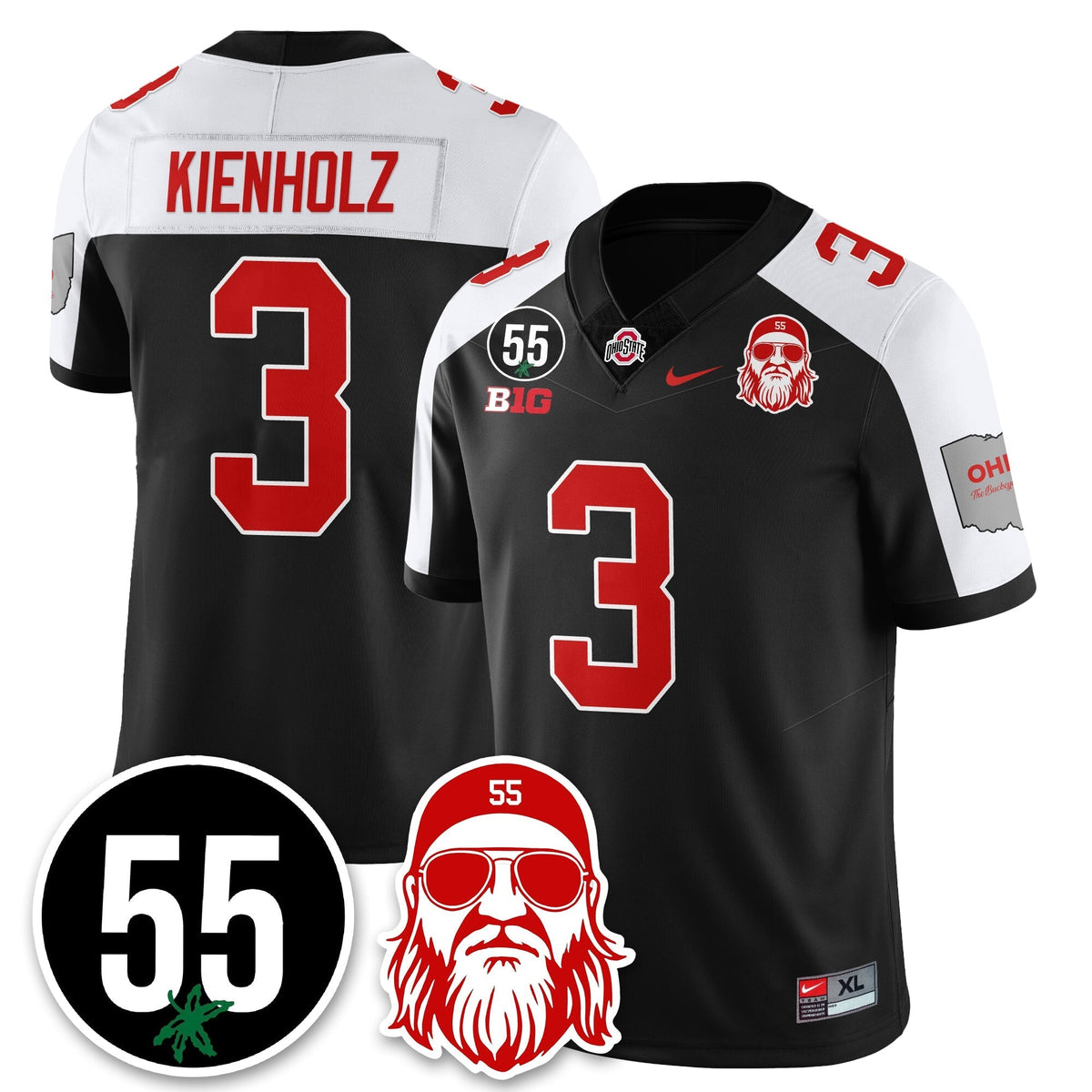 OSU Vapor Limited Jersey - Nick Mangold Patch