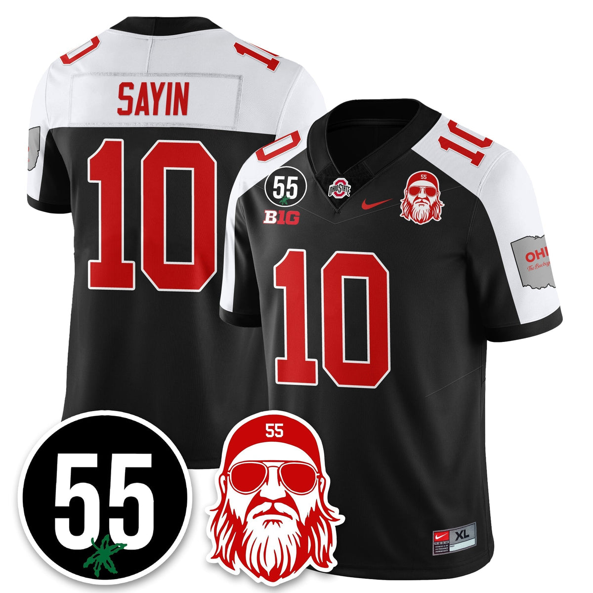 OSU Vapor Limited Jersey - Nick Mangold Patch
