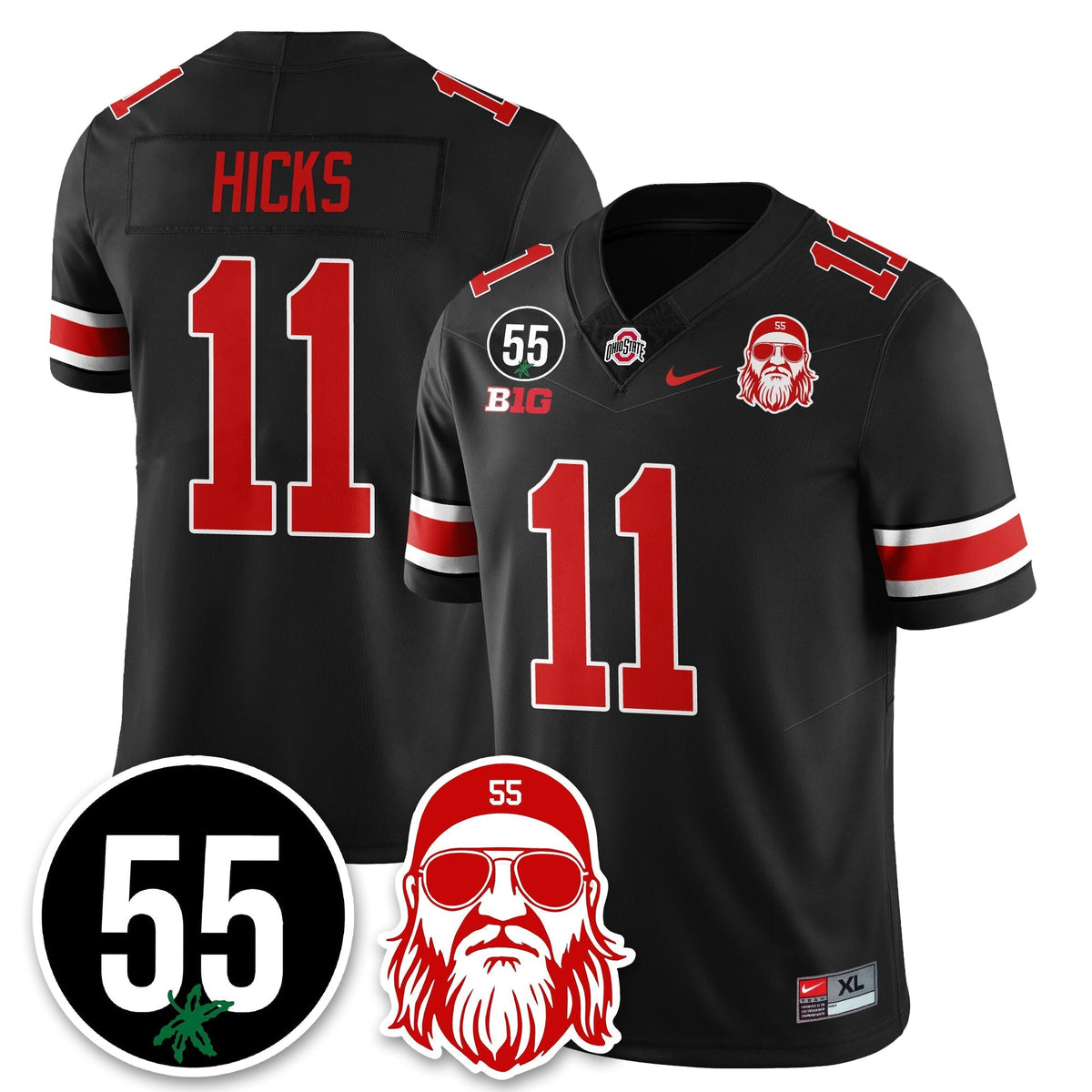 OSU Vapor Limited Jersey - Nick Mangold Patch