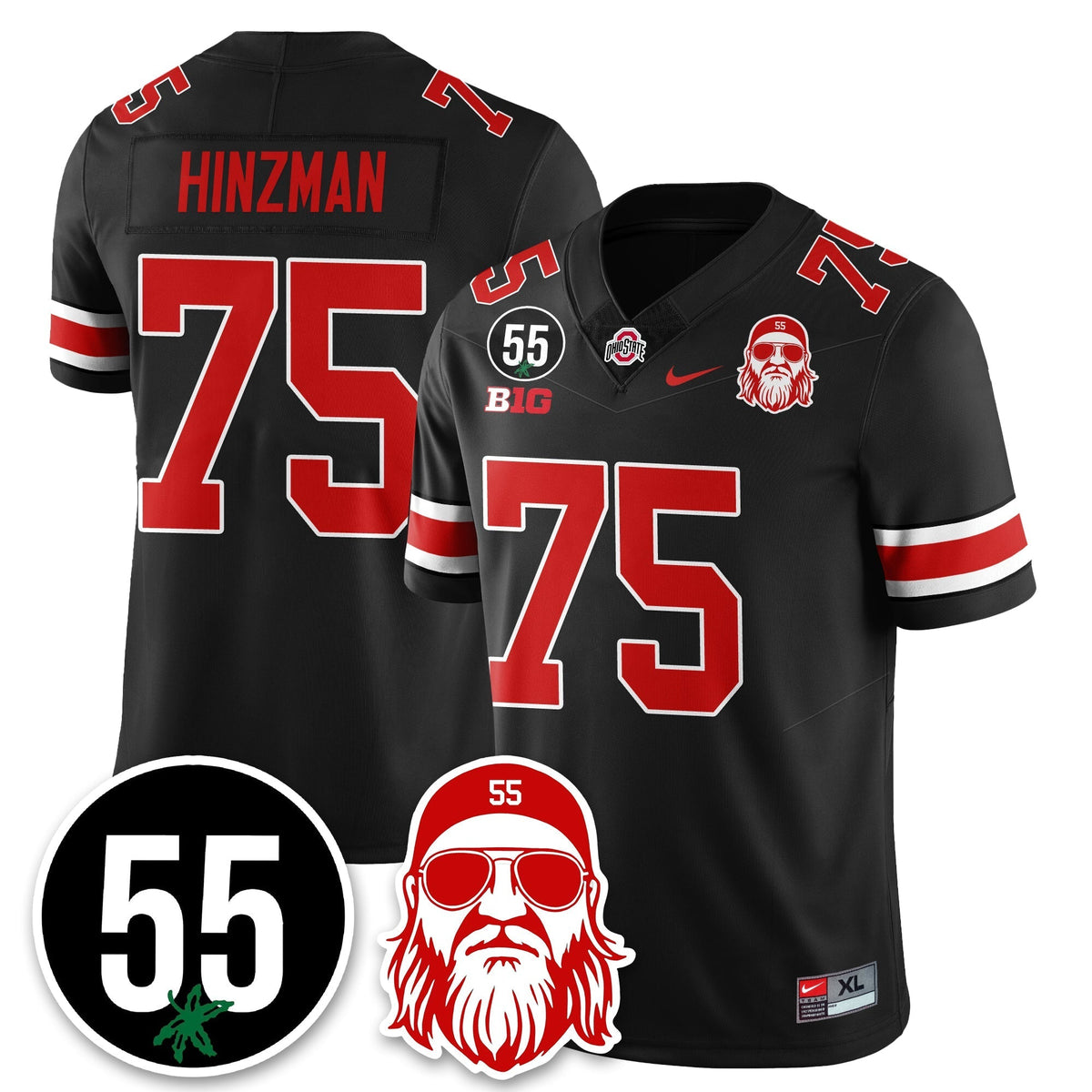 OSU Vapor Limited Jersey - Nick Mangold Patch