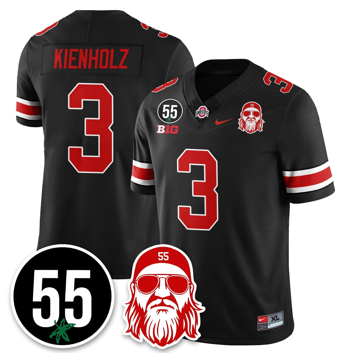 OSU Vapor Limited Jersey - Nick Mangold Patch