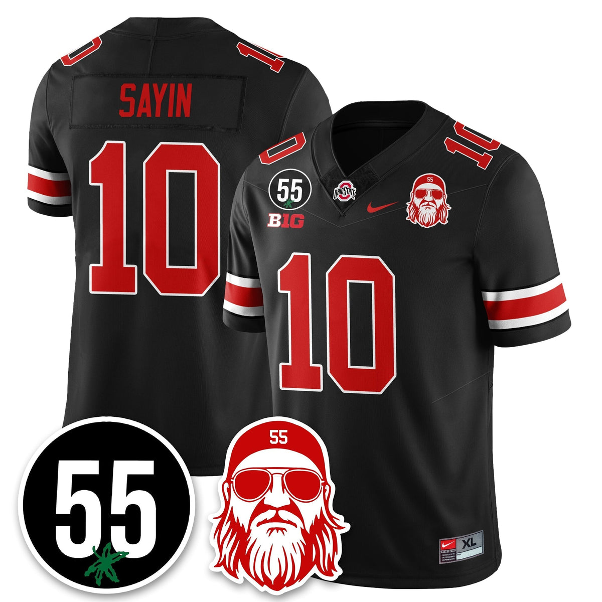 OSU Vapor Limited Jersey - Nick Mangold Patch