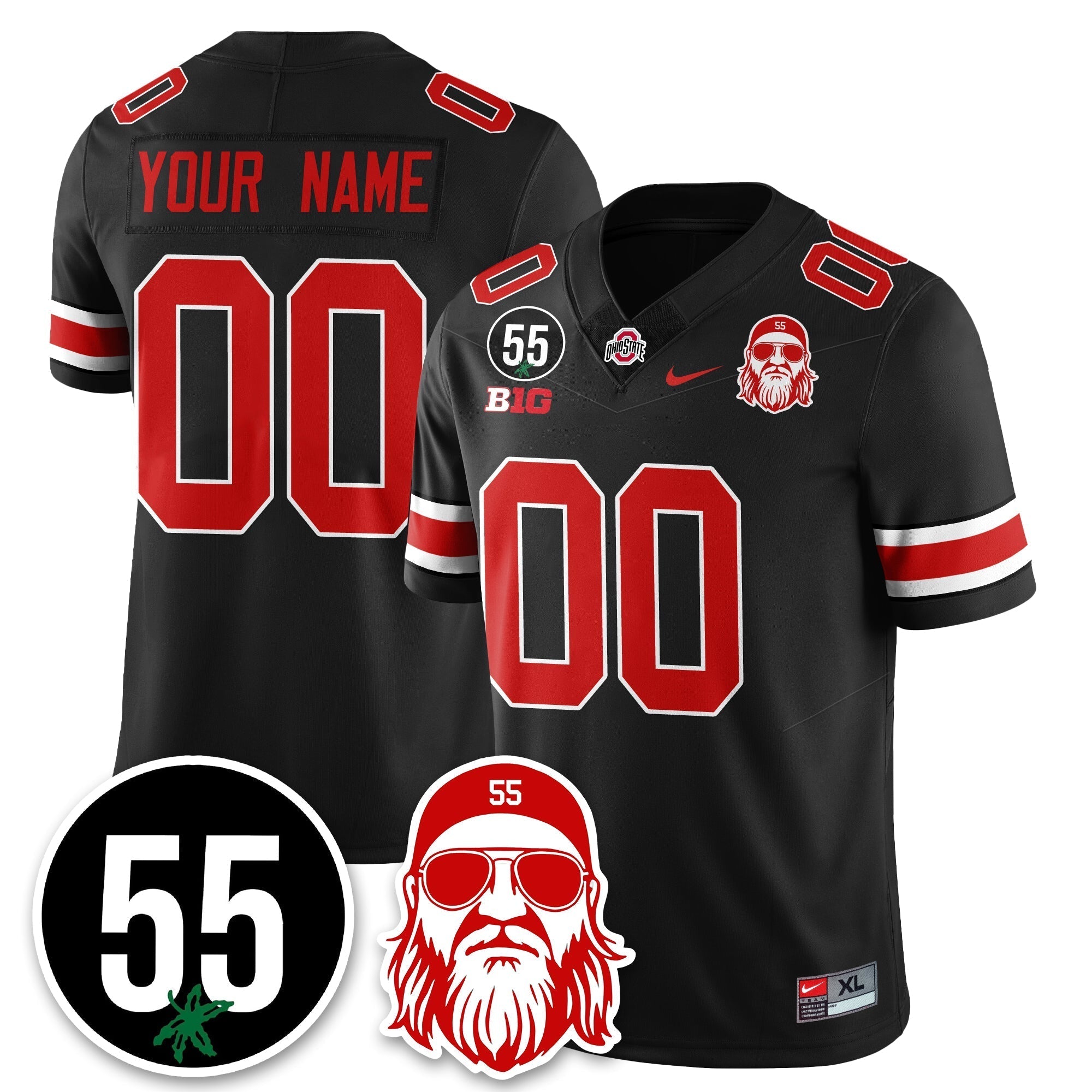 OSU Vapor Limited Jersey - Nick Mangold Patch
