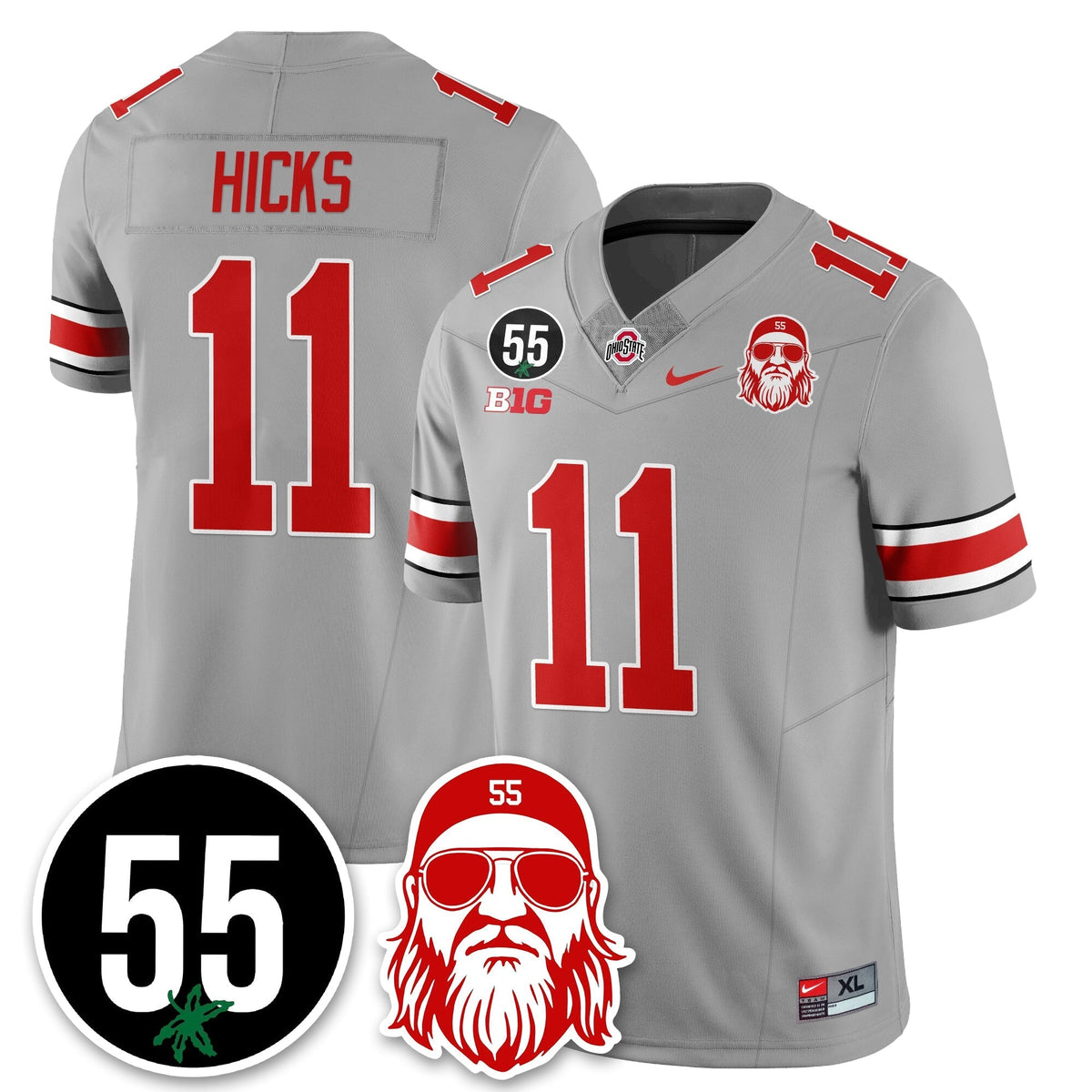OSU Vapor Limited Jersey - Nick Mangold Patch