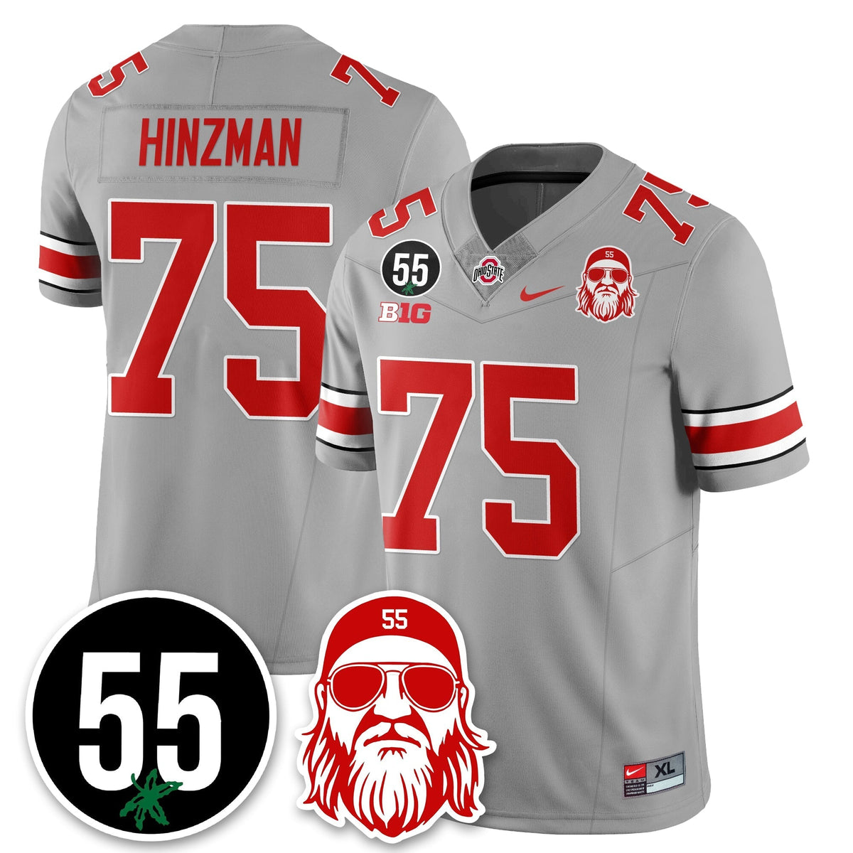 OSU Vapor Limited Jersey - Nick Mangold Patch