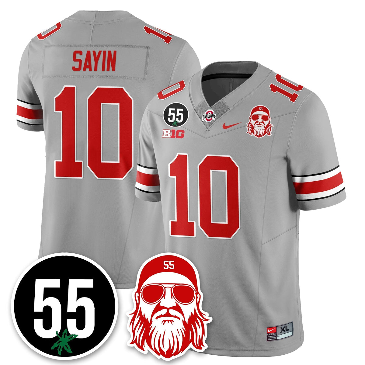 OSU Vapor Limited Jersey - Nick Mangold Patch