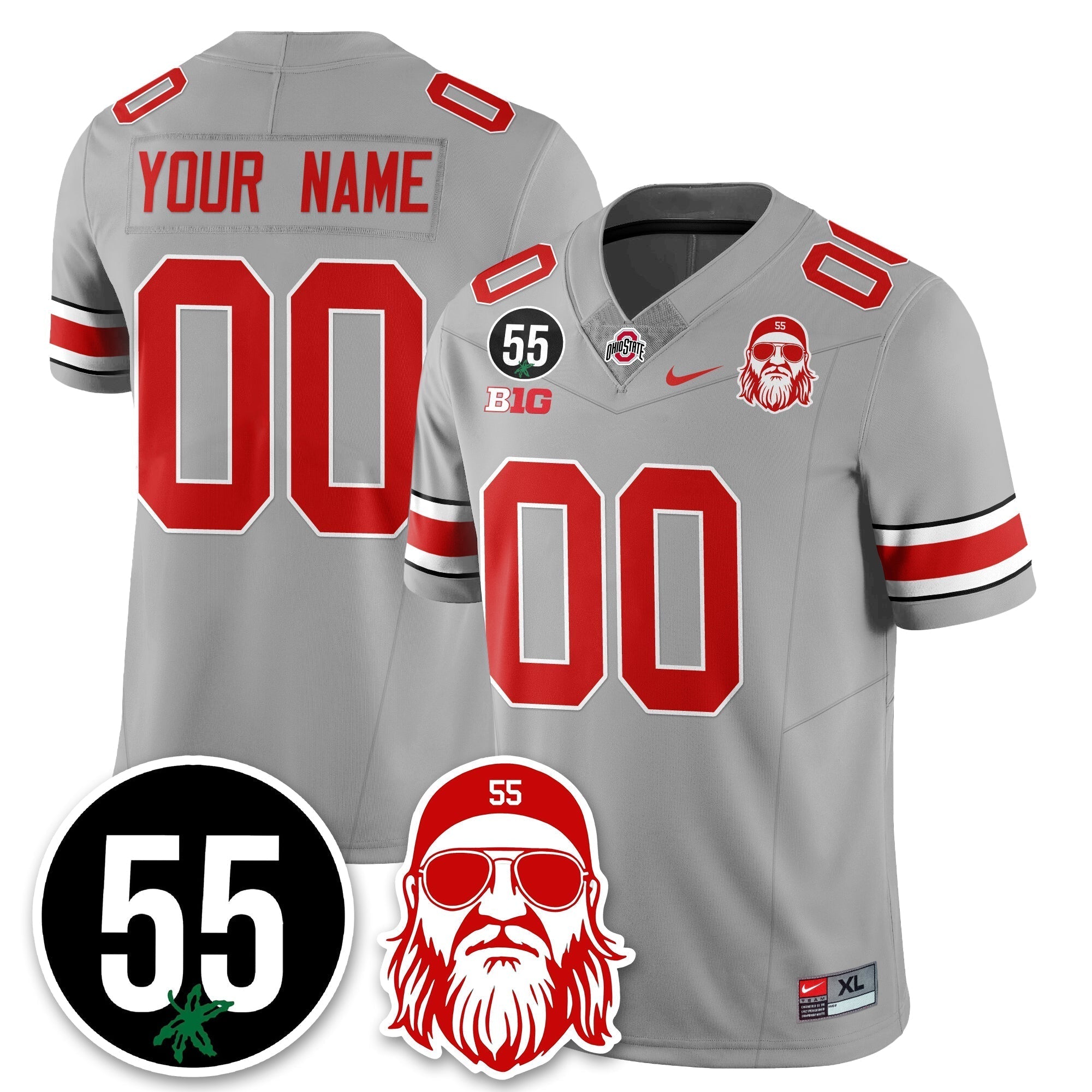 OSU Vapor Limited Jersey - Nick Mangold Patch