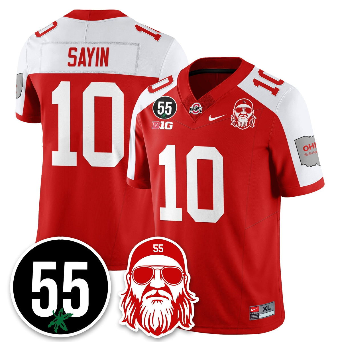 OSU Vapor Limited Jersey - Nick Mangold Patch