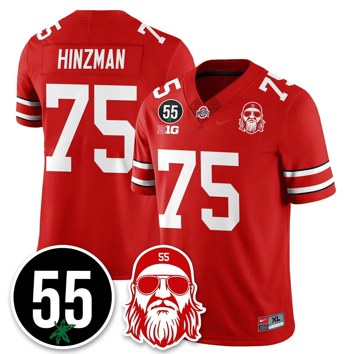 OSU Vapor Limited Jersey - Nick Mangold Patch