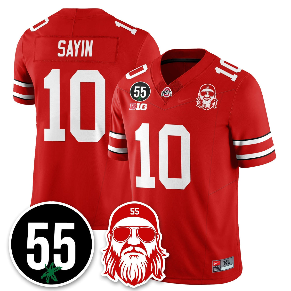 OSU Vapor Limited Jersey - Nick Mangold Patch