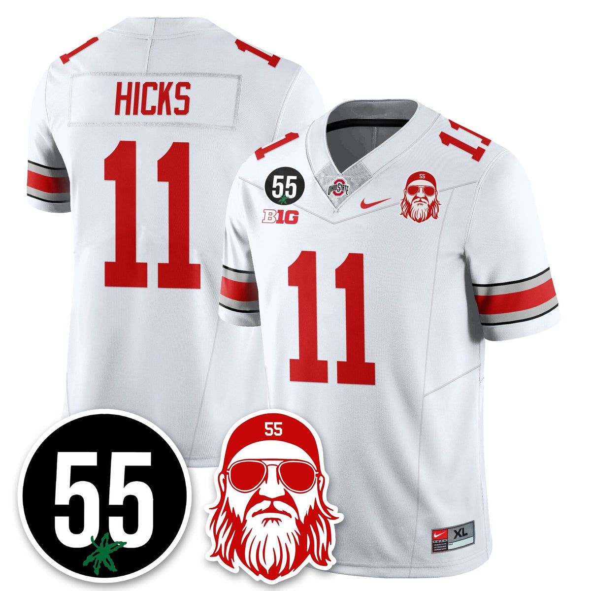 OSU Vapor Limited Jersey - Nick Mangold Patch