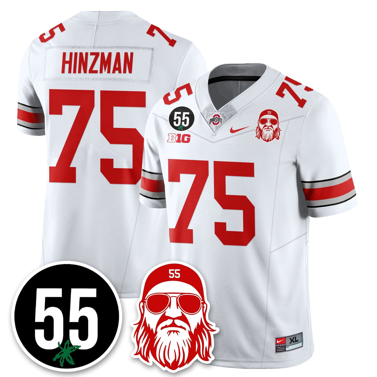 OSU Vapor Limited Jersey - Nick Mangold Patch