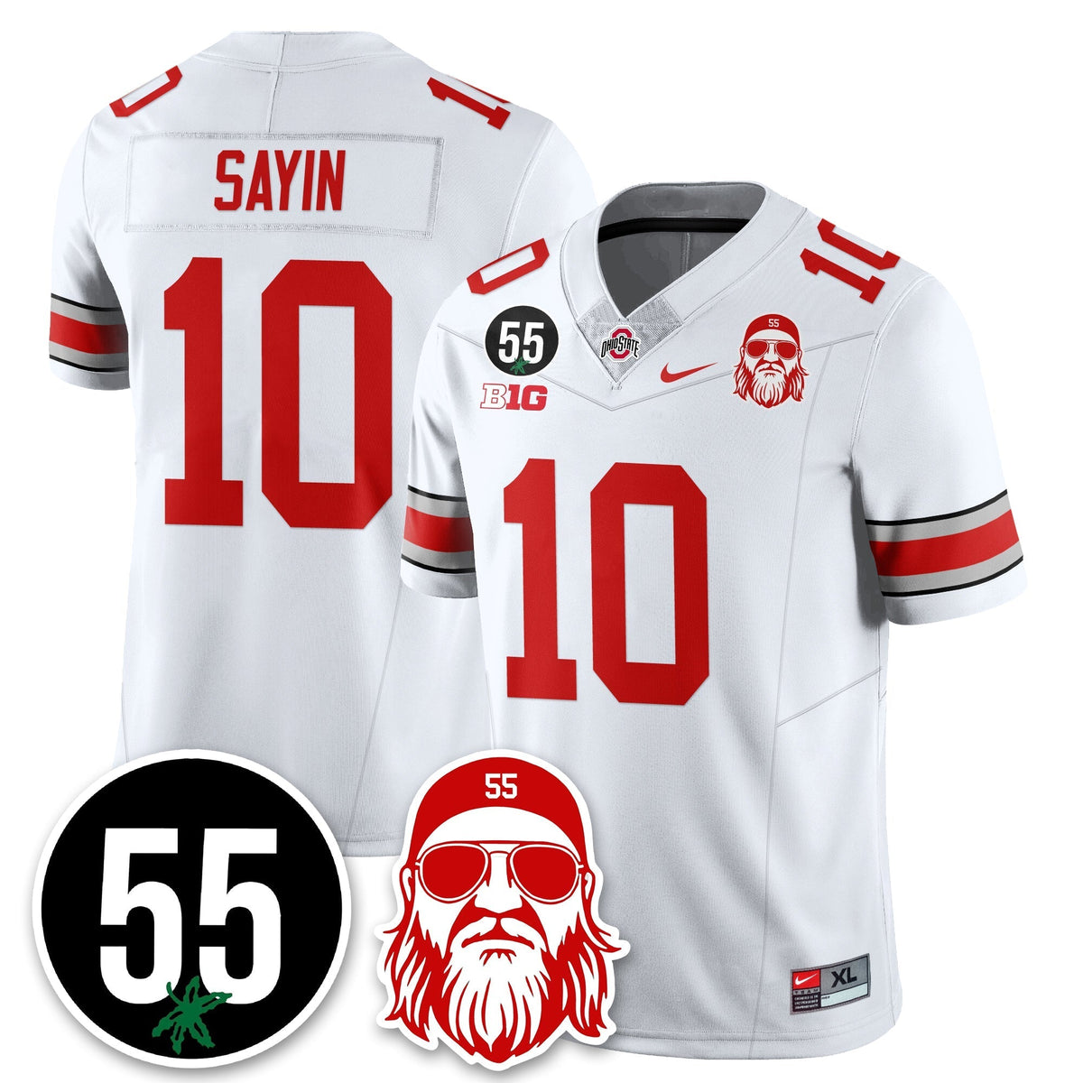 OSU Vapor Limited Jersey - Nick Mangold Patch