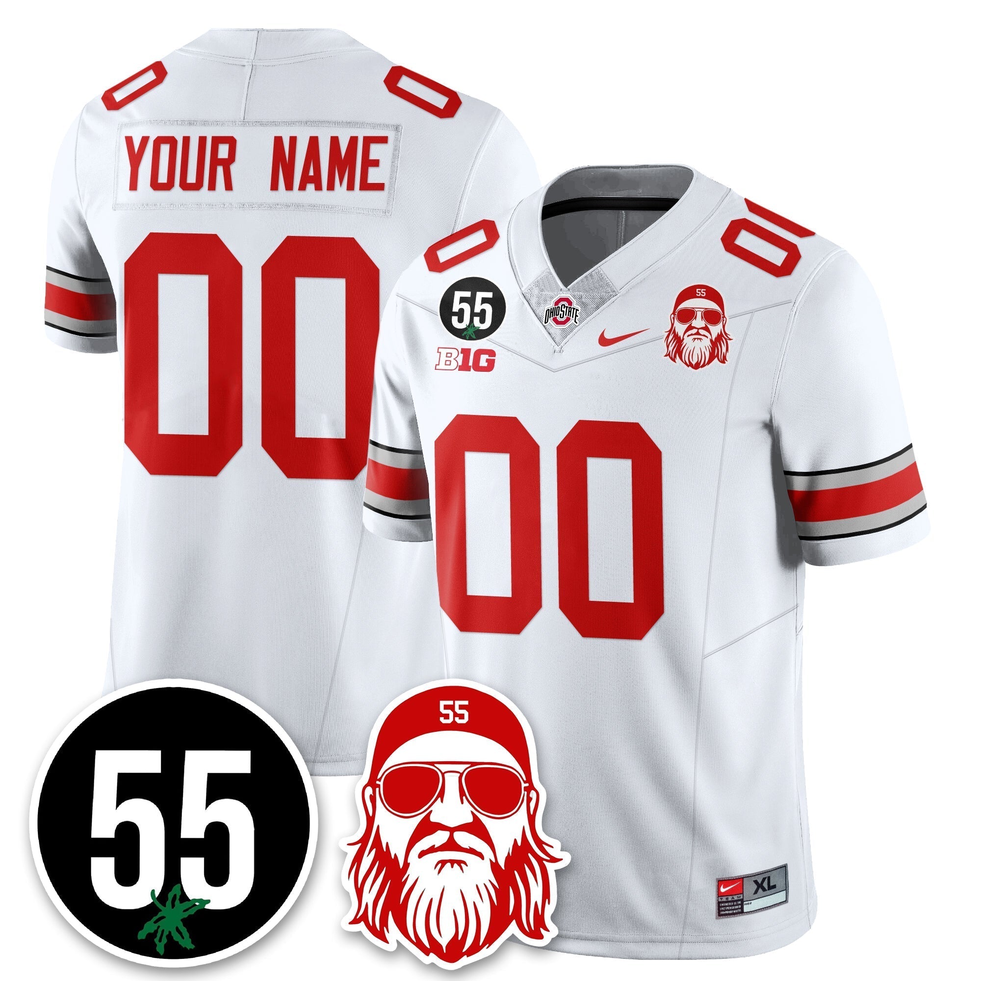 OSU Vapor Limited Jersey - Nick Mangold Patch