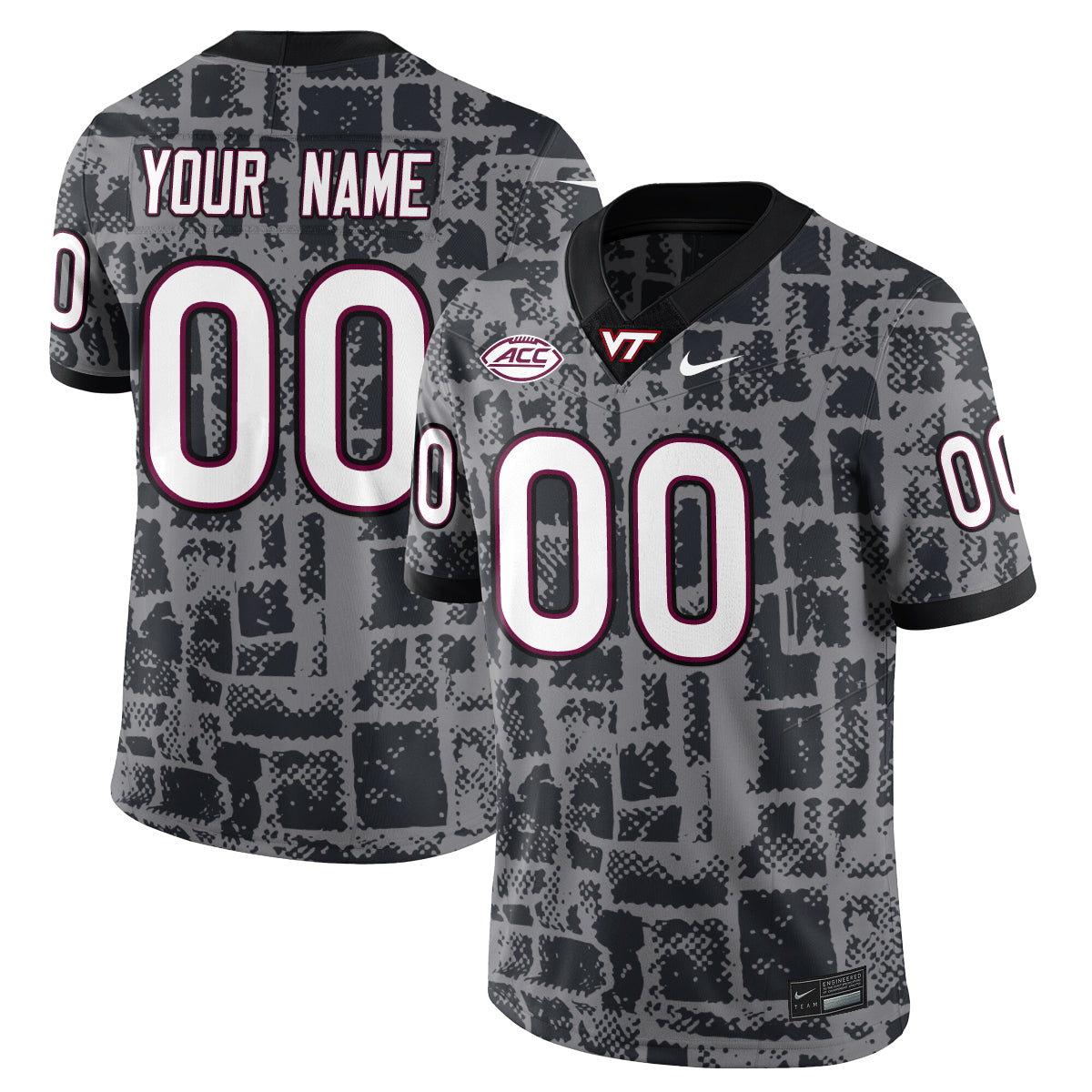 Virginia Tech Football Vapor Limited Custom Jersey - Stitched