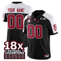 Custom BAMA 18x-Time National Champions Vapor Limited Football Jersey