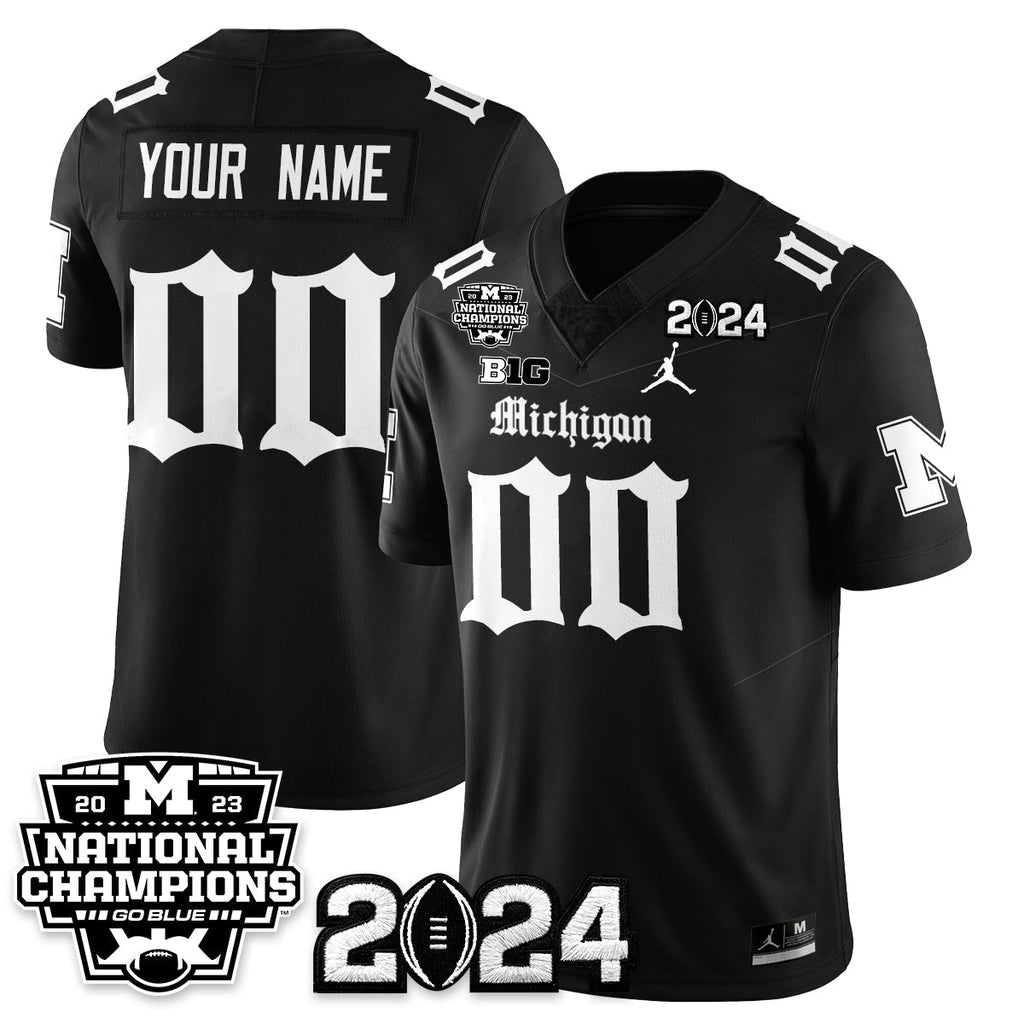 MICH Gothic 2023 National Champions Vapor Limited Football Jersey