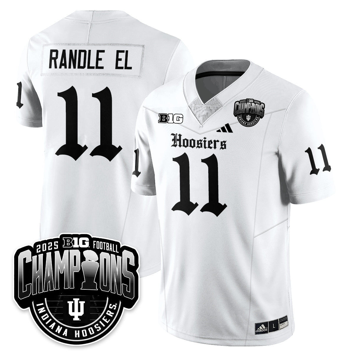 IND Gothic Vapor Limited Football Jersey - Big 10 Champions