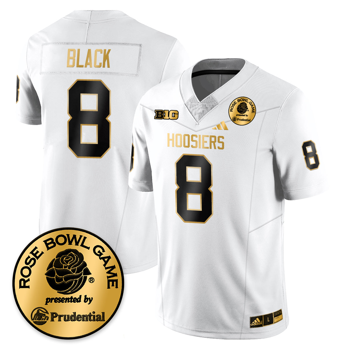 IND Vapor Limited Football Gold Jersey - Rose Bowl