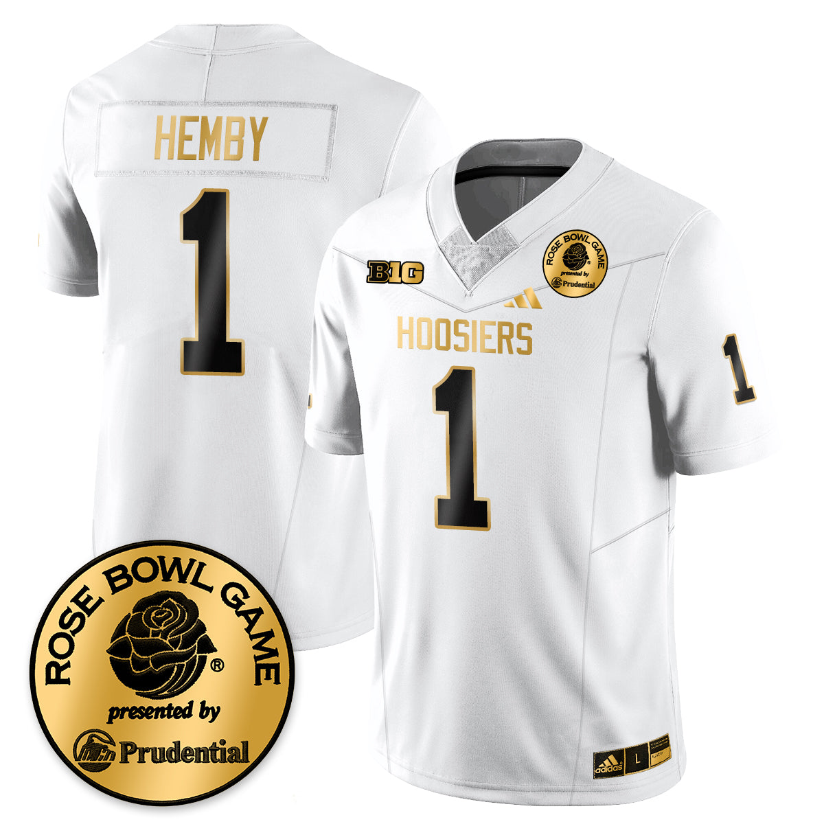 IND Vapor Limited Football Gold Jersey - Rose Bowl