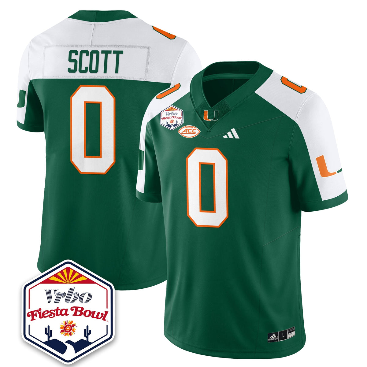 MIA Football Vapor Limited Jersey - Vrbo Fiesta Bowl