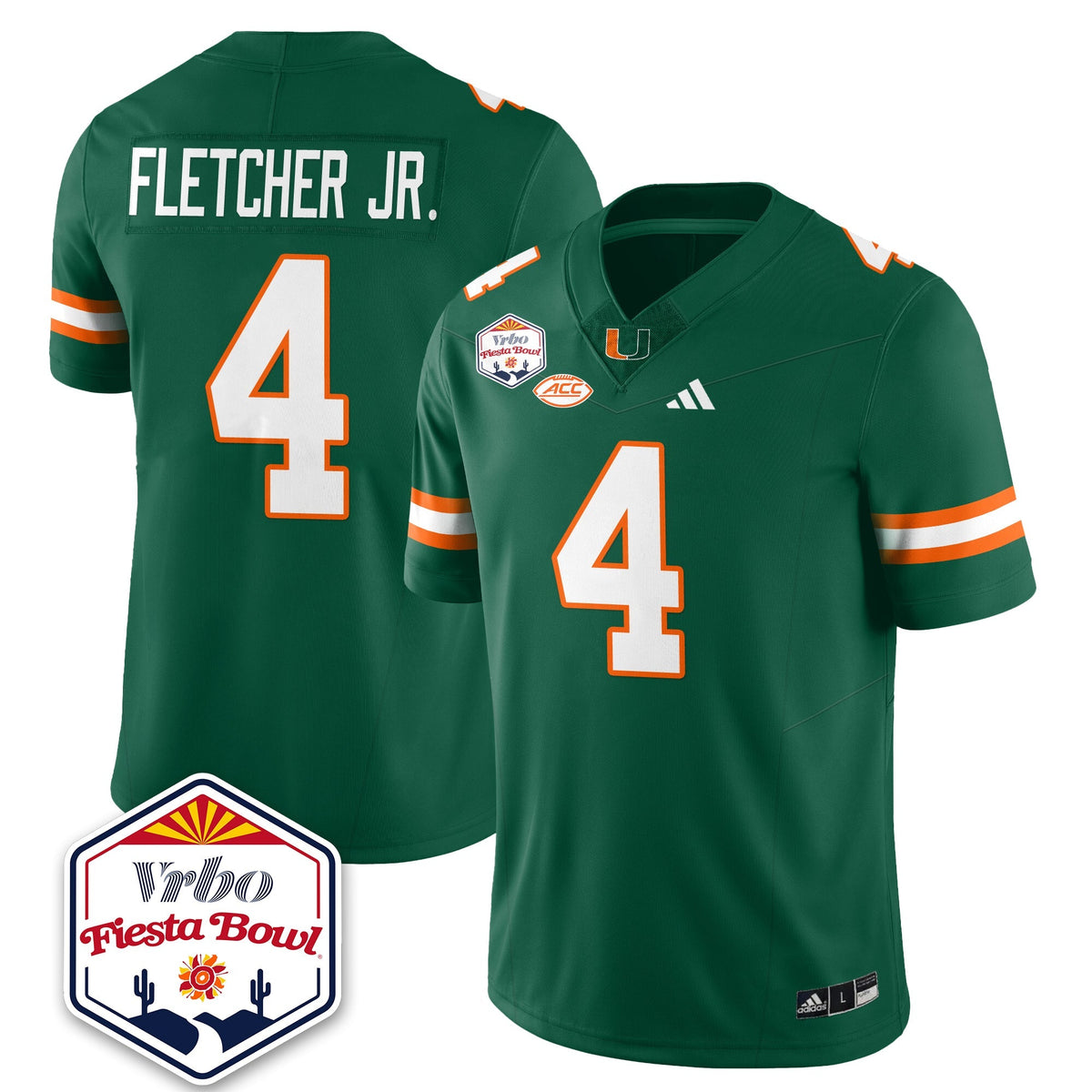 MIA Football Vapor Limited Jersey - Vrbo Fiesta Bowl