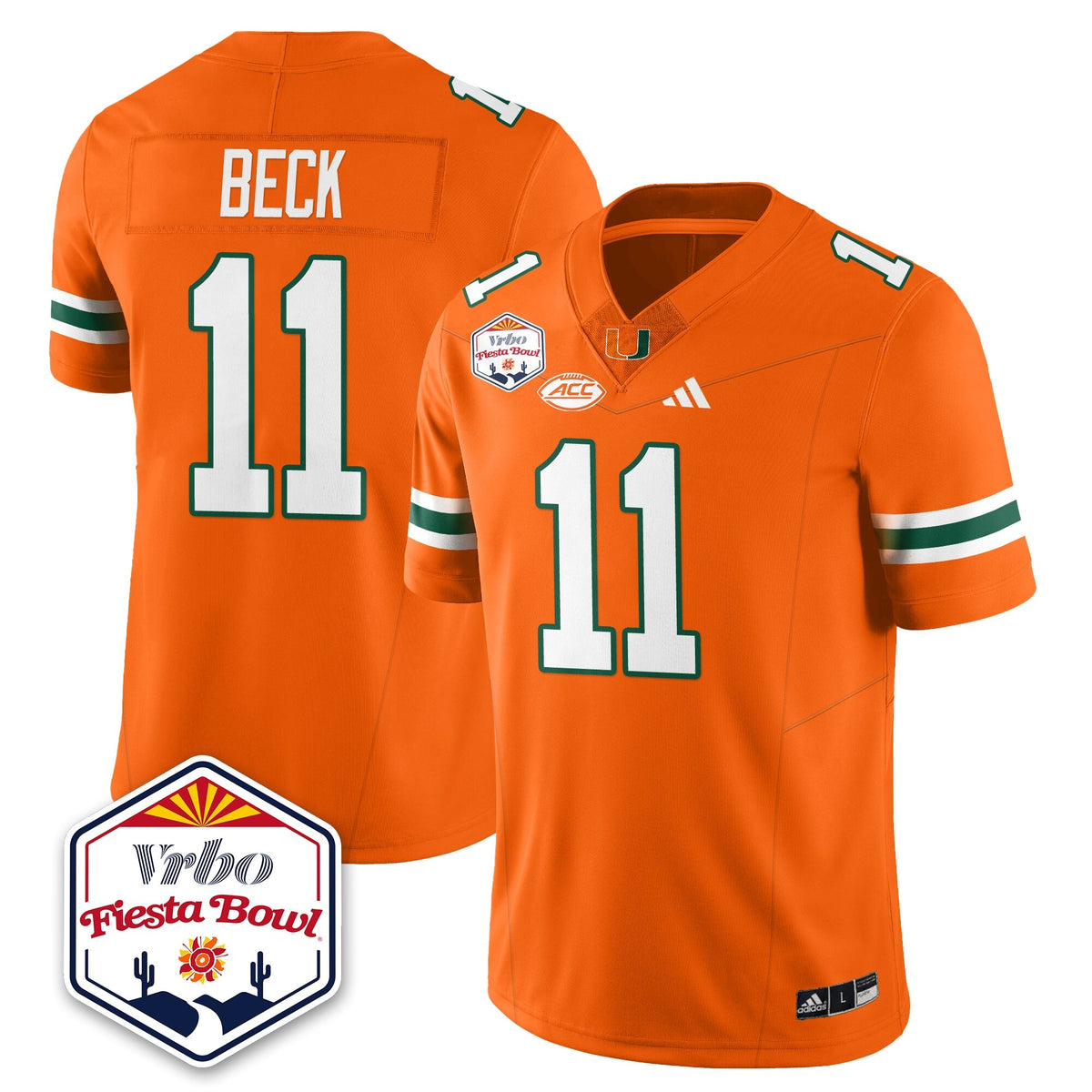 MIA Football Vapor Limited Jersey - Vrbo Fiesta Bowl